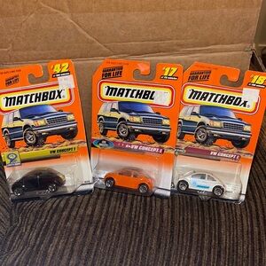 Matchbox Volkswagen cars